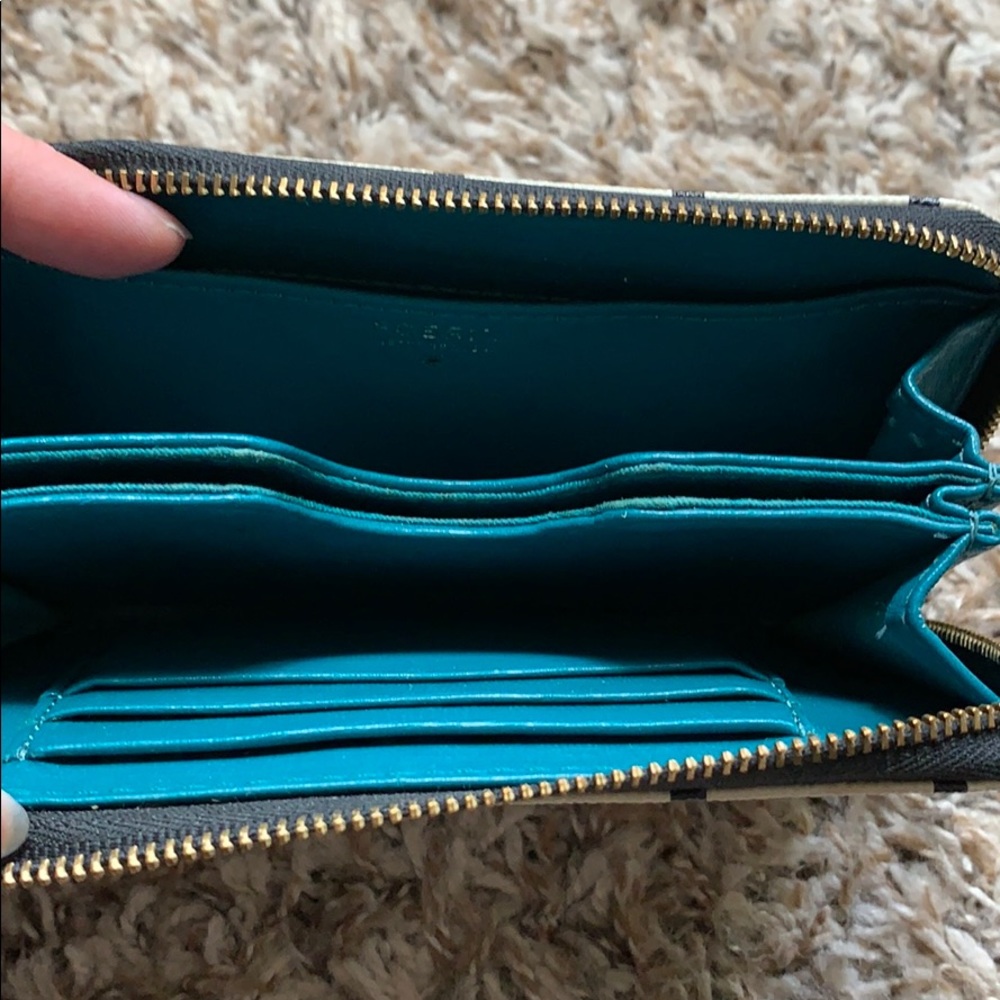 Fossil Windowpane Print Wallet - image 5